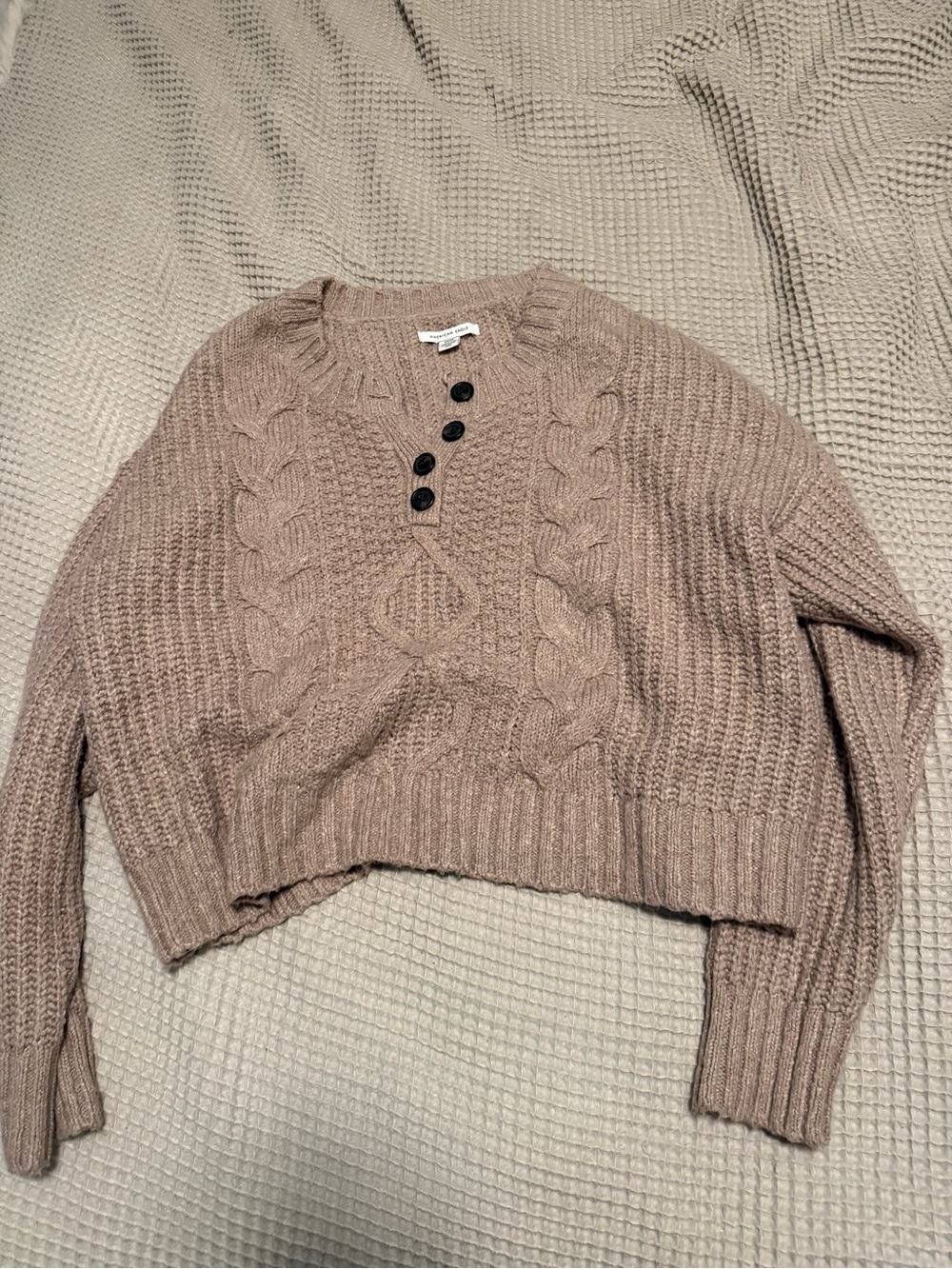 American eagle cropped sweater